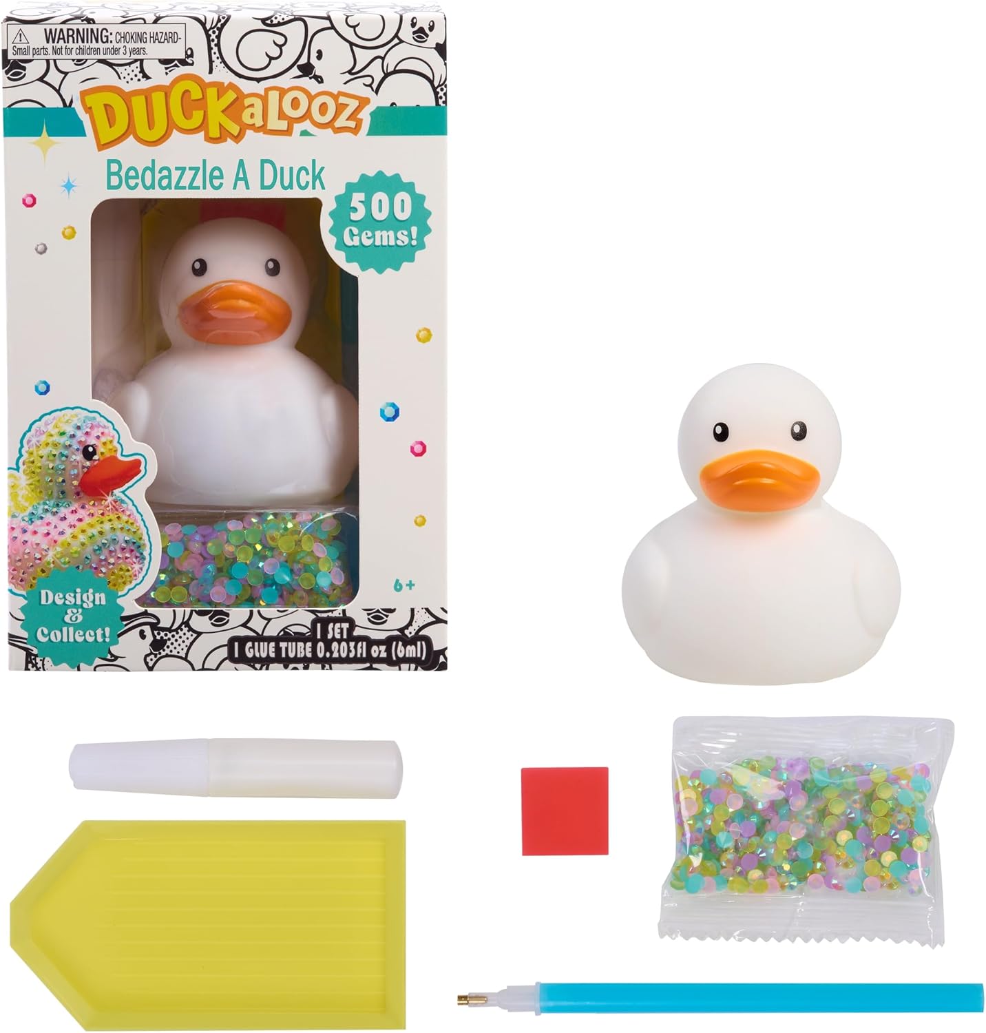 Tara Toys Duckalooz Rainbow Dazzle Duck Activity, 6 Years and up