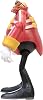 Sonic the Hedgehog Dr. Eggman Figure, 2.5/6cm Poseable Doctor Egg Man Action Figure, Authentic Collector Toy
