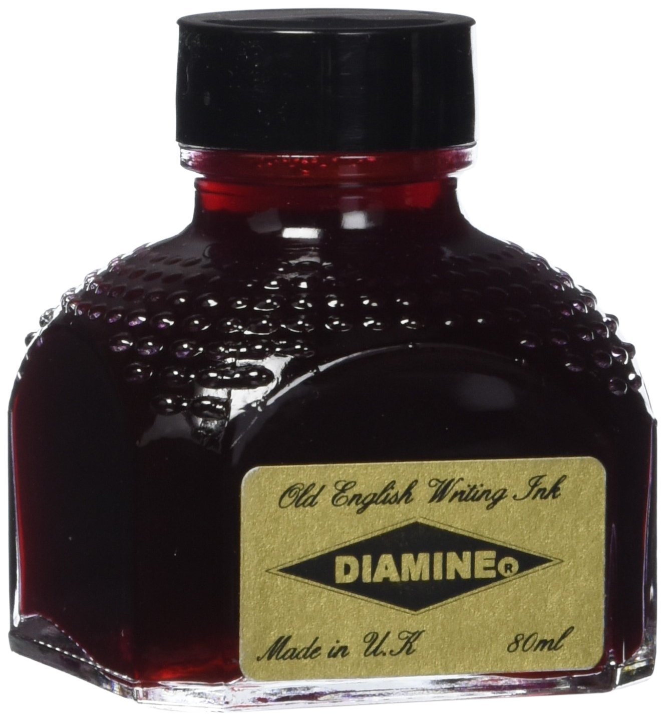 Diamine 80ml Cerise fountain pen ink bottle — image 1