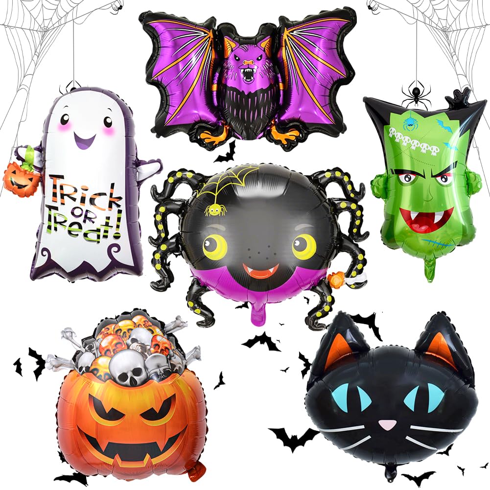 Large Halloween Foil Balloons