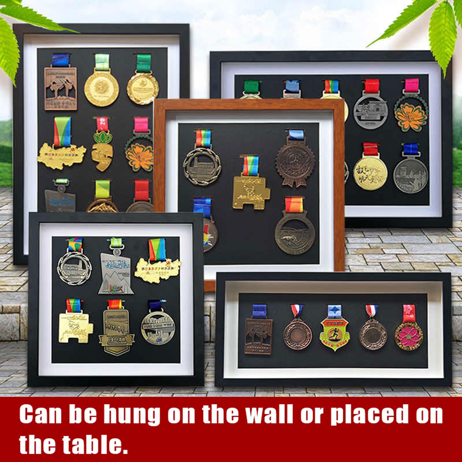 Medalla Caja Expositora Insignias,Marcos para Exhibir Medallas,Medalla Deportes Cuadro Mostrar,Medallas Militares Caja ExhibicióN,para Exhibir Deportivos,Medallas,Certificados Fotos