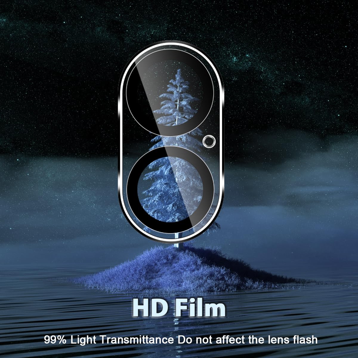 2 Protezioni In Vetro Temperato 9H Per Fotocamera IPhone 16 / 16 Plus | HD, Anti-graffio, Senza Bolle | Compatibile Con Custodie