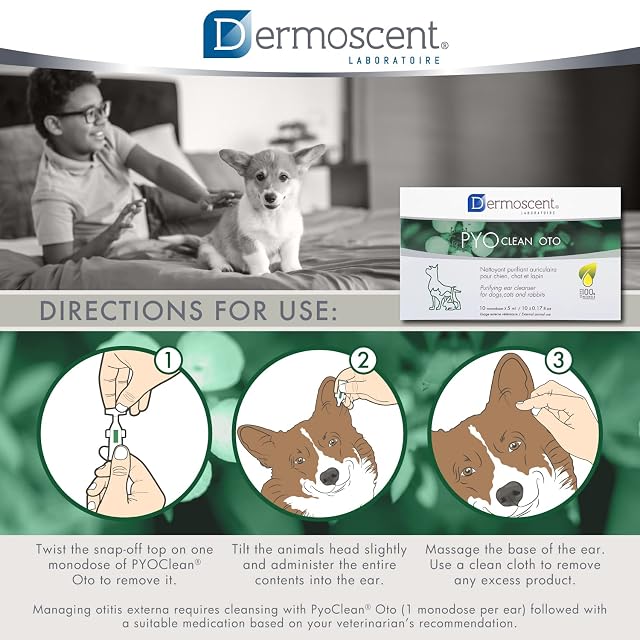 Foto 6 de 7 de Dermoscent 920-7220 Pyoclean Oto 10 Monodosis