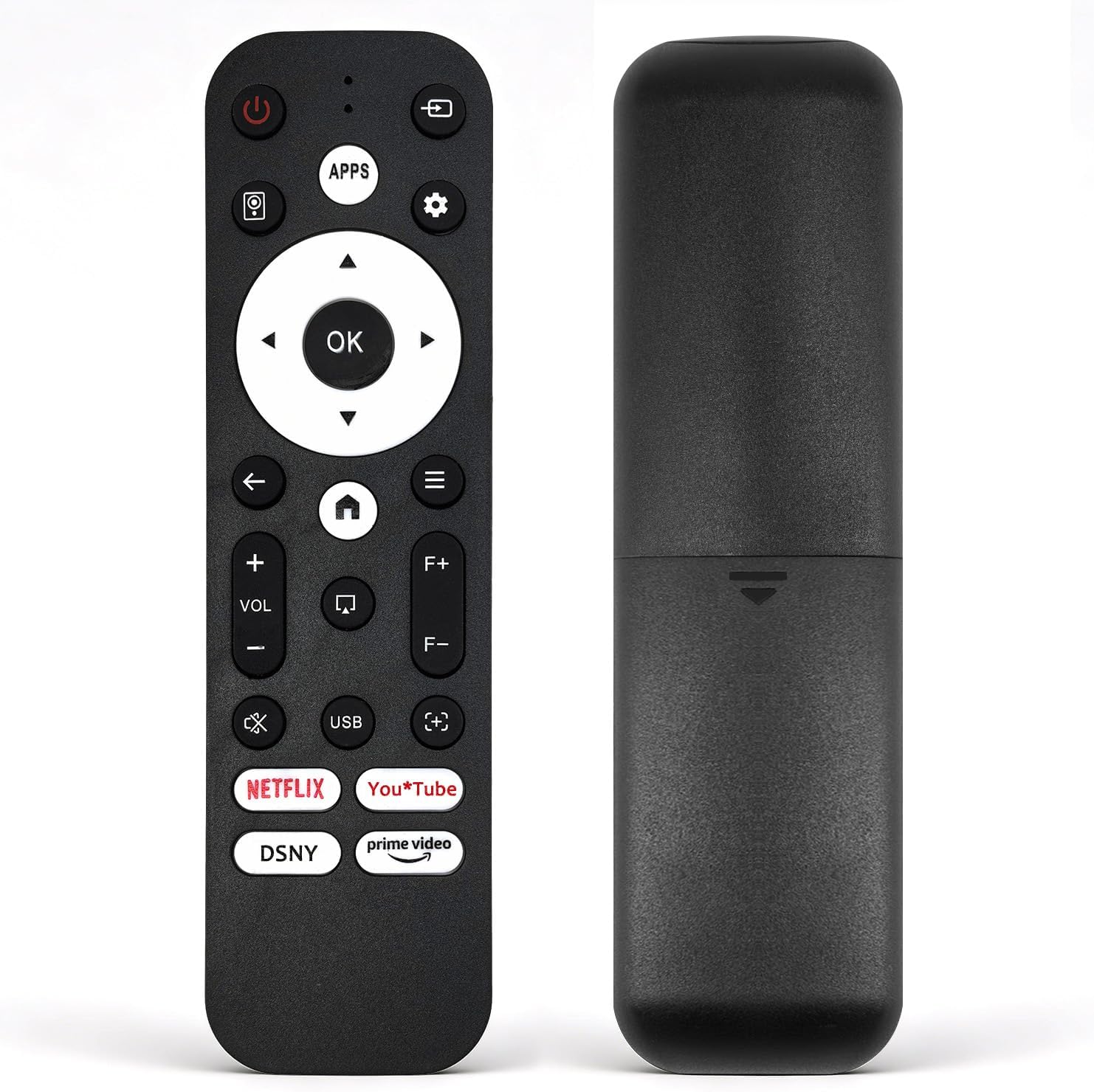 Replacement Remote for Mini Projector,Compatible with VOPLLS Q5 Projector.
