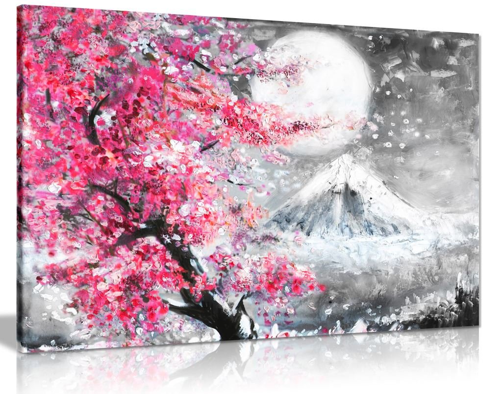 油絵 油彩  絵 絵画【Çherry blossom road】 油絵 油彩 絵 絵画【Çherry blossom road】 油絵 油彩 絵 絵画