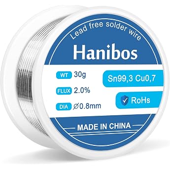 Solder 0.8 mm 30 g Solder Wire with Flux Sn99.3 Cu0.7