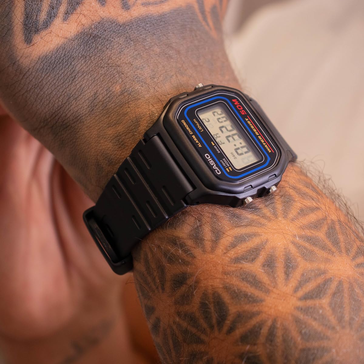 Casio W59-1V, Orologio da polso Uomo