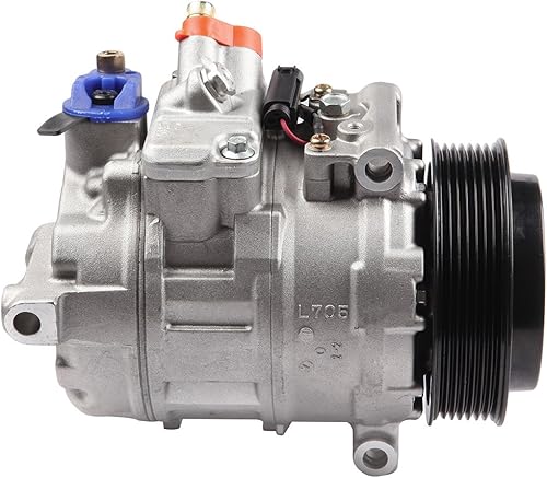 Miniatura 7 de ALEGE Compresor de aire acondicionado con embrague de repuesto para compresor Pors-che 911 CA 2011 - 2014 apto para CO 10808JC