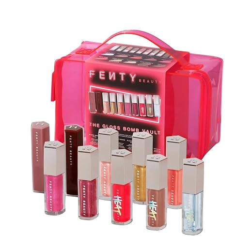 Fenty Beauty The Gloss Bomb Vault - 10 Piece Full Size Lip Set