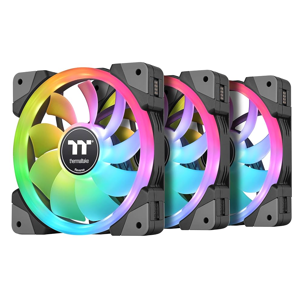 Amazon.co.jp: Thermaltake SWAFAN EX 14 RGB PC冷却ファン 3個