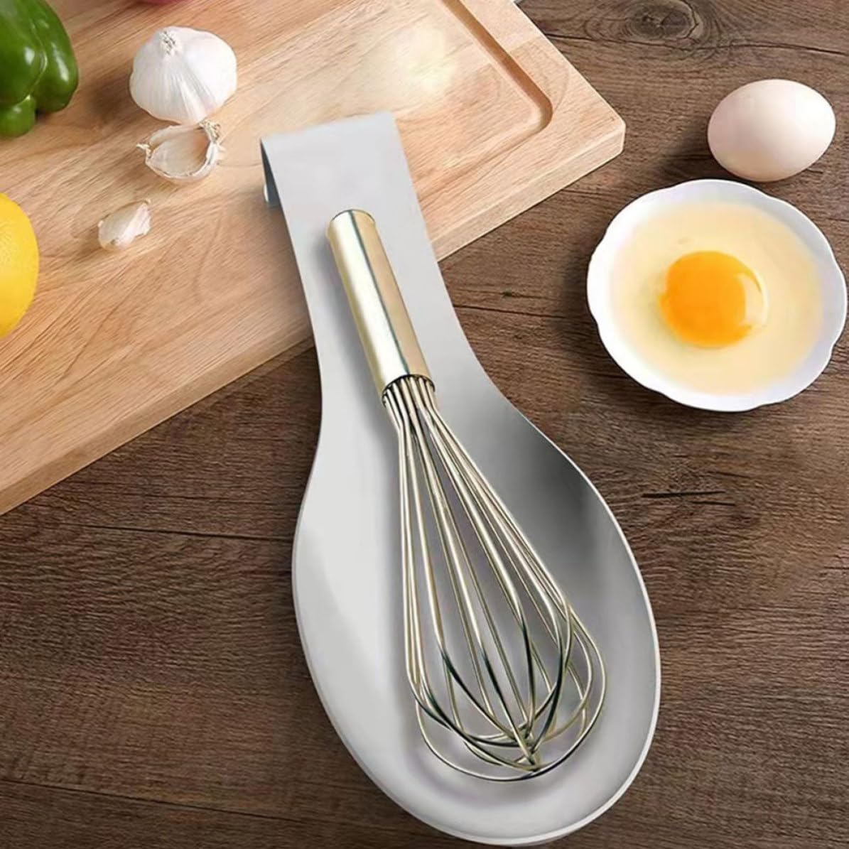 Poggia Argento 6 da Cucchiaio Acciaio Cucina Pezzi in Inossidabile