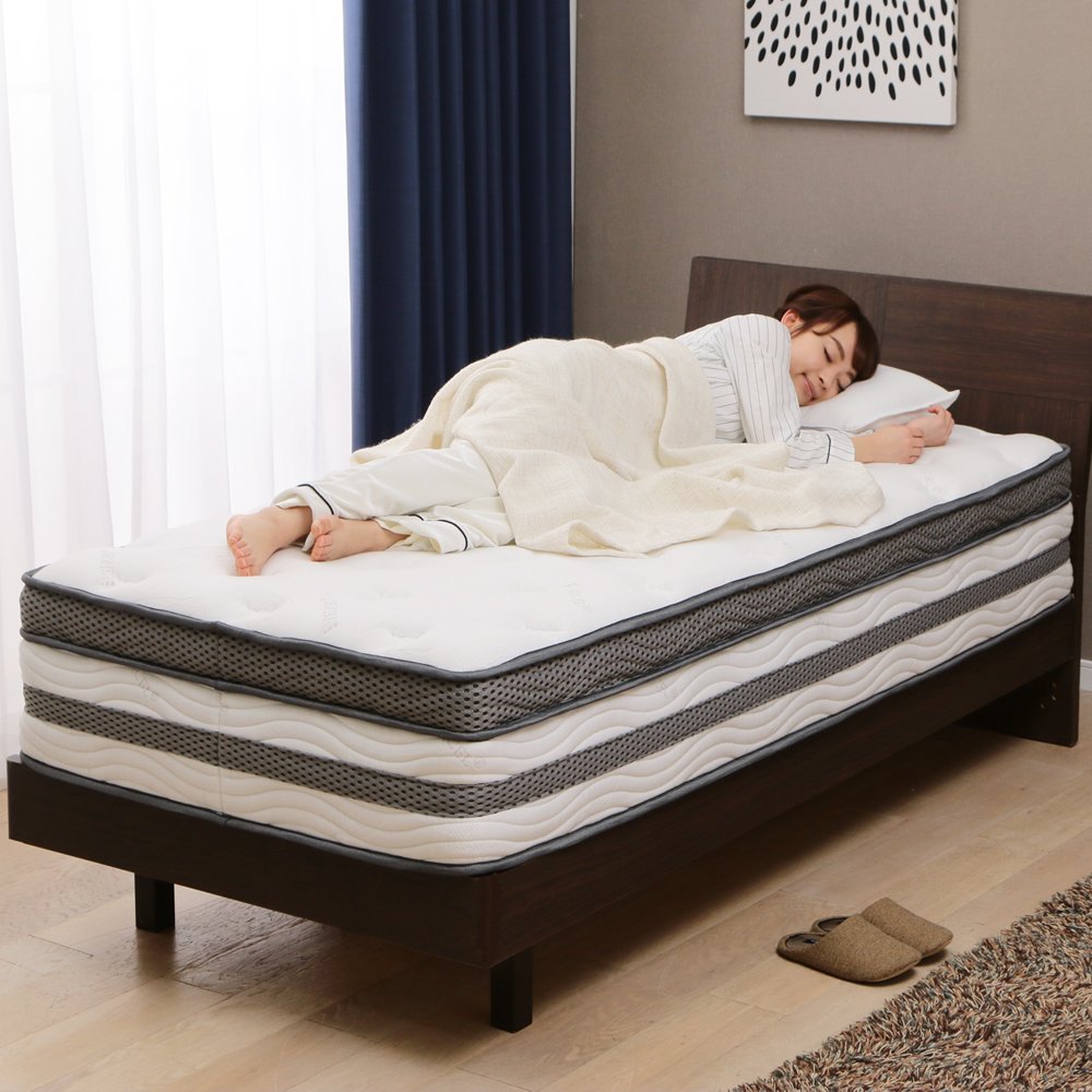 ⭐️アイリスプラザ 高密度ポケットコイルマットレス ダブル Amazon.co.jp: アイリスプラザ 高密度ポケットコイルマットレス