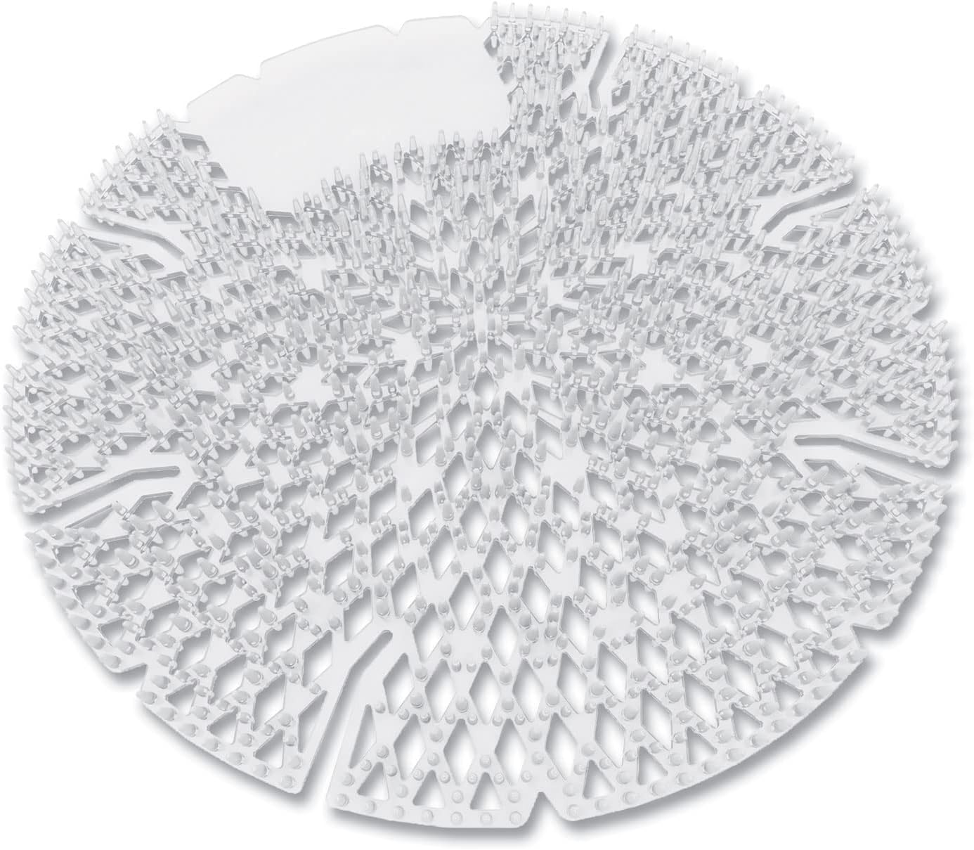 Big D 621CT Pearl 3D Urinal Screen, Melon Mist, Clear, 10/Pack, 6 Pack/Carton