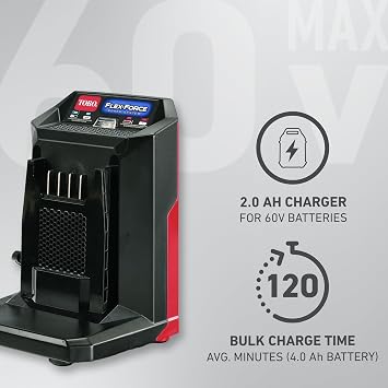 Toro 7008787 60V Flex-Force Battery Charger