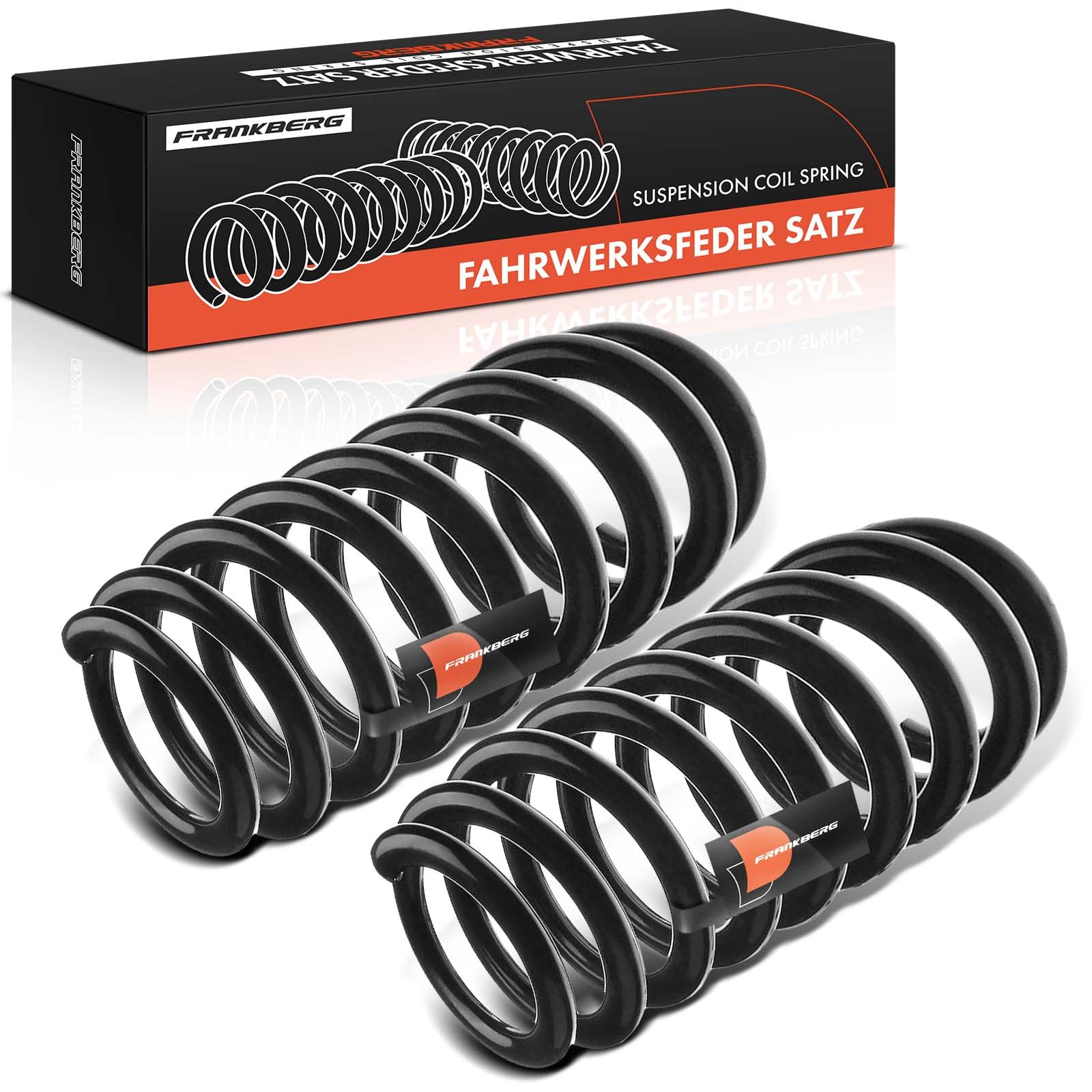 Frankberg 2x Muelles de chasis Muelles de suspensión Compatible con Serie 3 Touring E91 Serie 3 E90 Serie 3 Coupé E92 Replace# RH6753