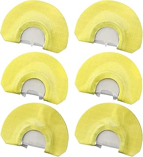 Ceenna 6 Pcs Turkey Calls Diaphragm Turkey Calls for Hunting Realistic Hen Sounds Mouth Reed for Beginners and Pros