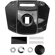 适用于 Harley Davidson Sportster XL883 XL1200 大灯支架遮阳板安装外壳大灯部件,适合 1992-2013 年型号配件铝合金安装套件