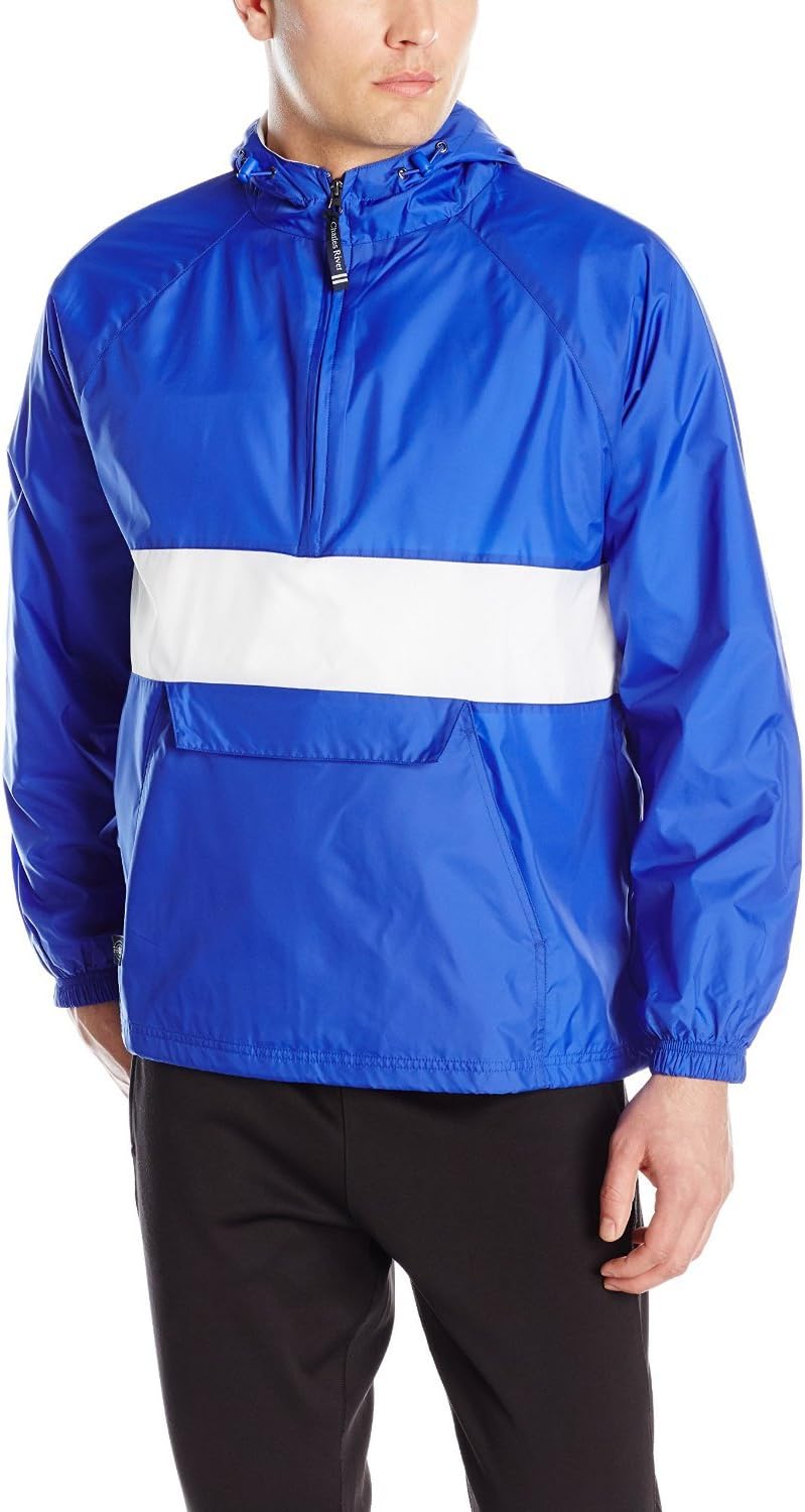 Charles River Wind & Water-resistant Pullover Rain Jacket (Reg/Ext Sizes)