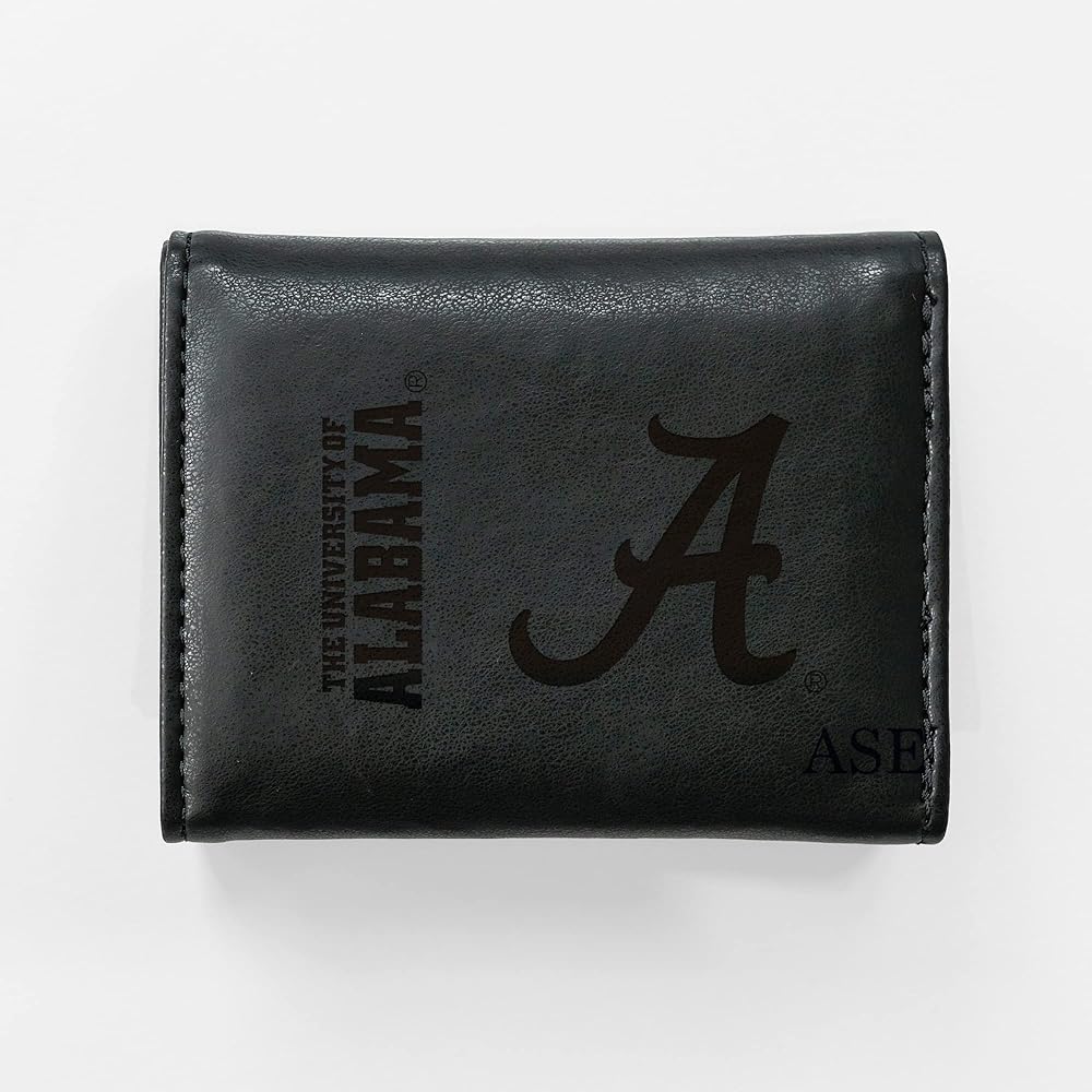 Rico Industries NCAA Alabama Carmesí Tide Cartera De Cuero