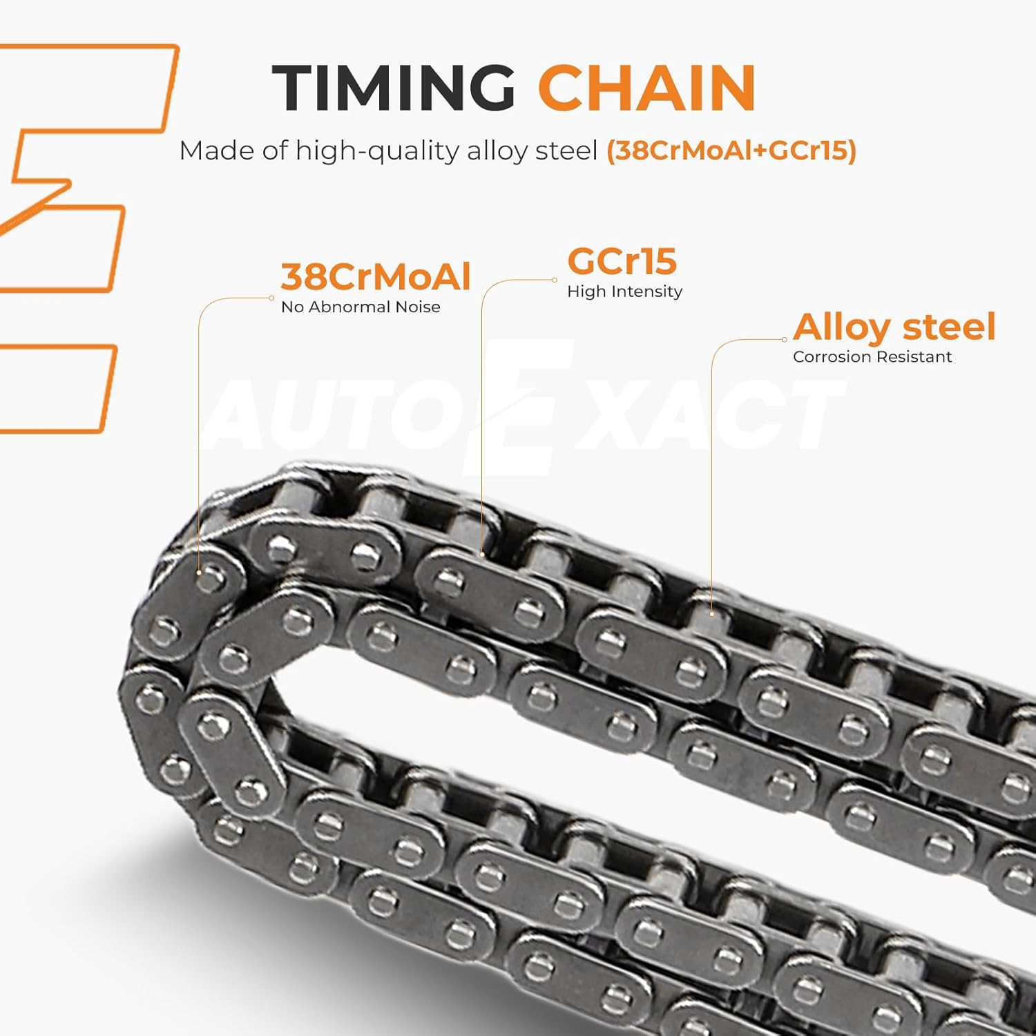 Autoexact 2.5 2.7 Engine Timing Chain Kit W/VVT Sprocket Fit for 2009-2015 Toyota Avalon Camry Highlander RAV4 Sienna Venza 2013-2015 Lexus ES300h NX300h Replace 13540-36010 13050-36011 13070-0V030