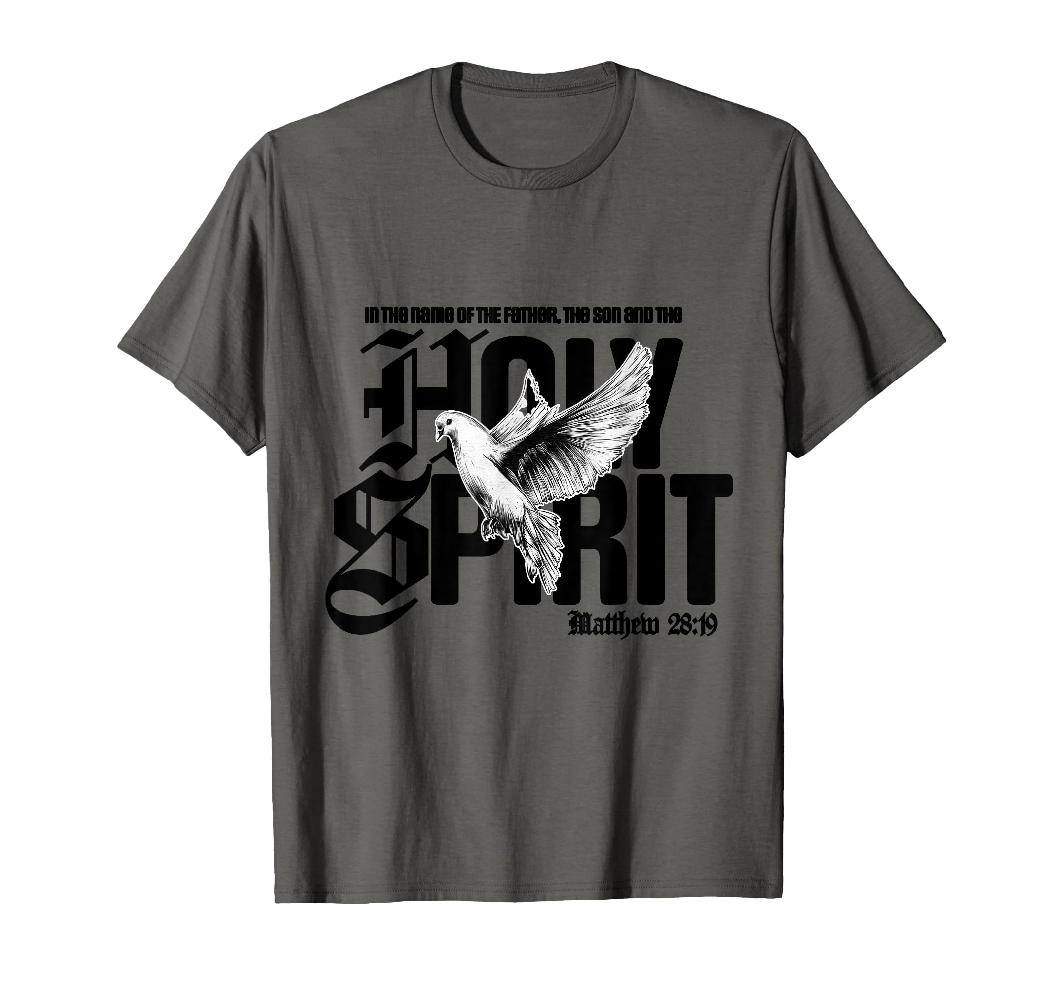 The Trinity - Holy Spirit Christian Modern Graphic T-Shirt