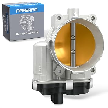 Marsram Electronic Throttle Body Fit for 2009-2015 Chevy Tahoe Silverado Suburban Corvette Express, GMC Sierra Yukon Envoy Savana, Cadillac Escalade 4.8/5.3/6.0/6.2L OE 12601387 12629992 217-3151