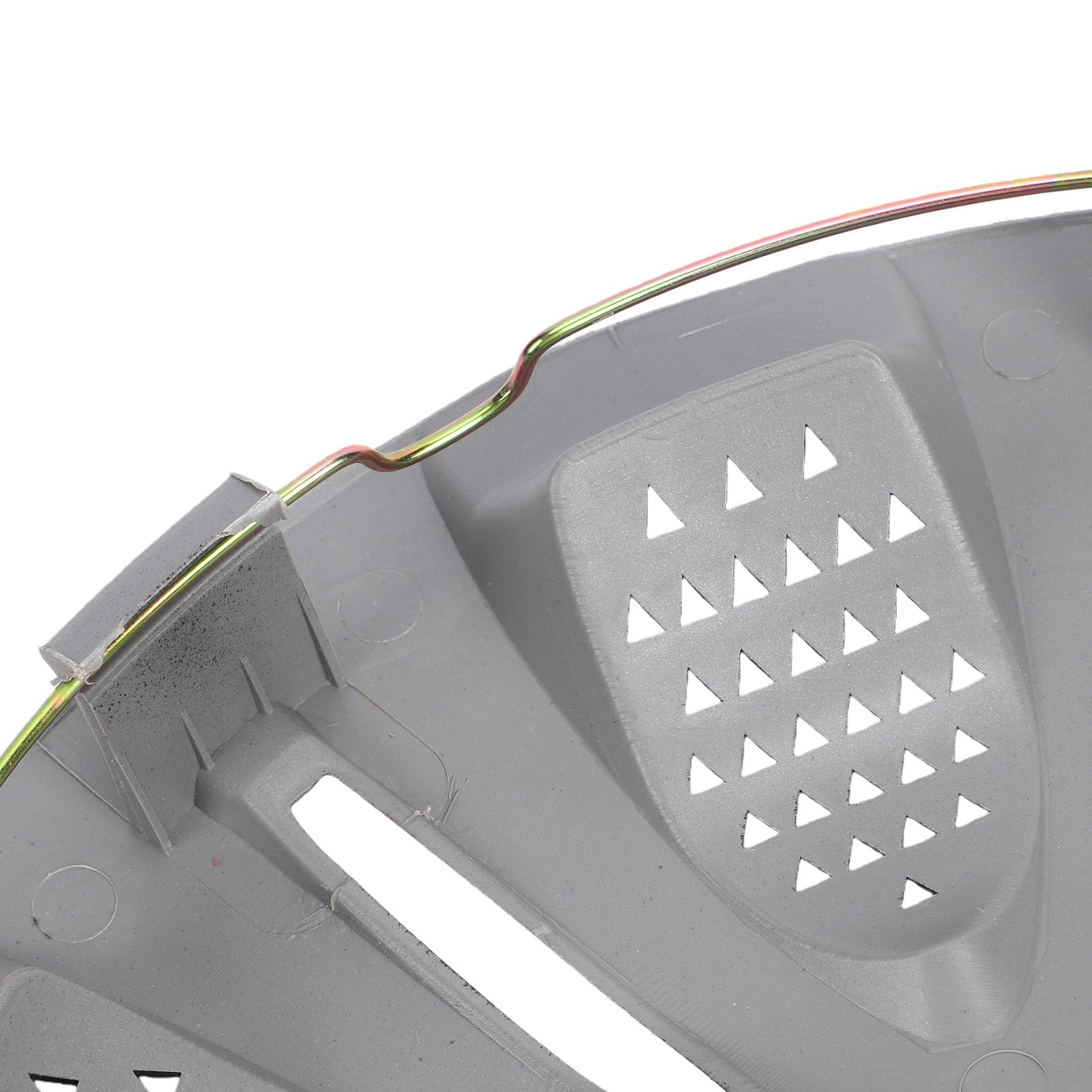 Ausla Copricerchi da 15 Pollici, 4 Pezzi, Coperture per Cerchioni R15 in ABS con, Set Universale di Coprimozzi per Auto, Camion e SUV, Argento e Nero