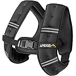 APEXUP 5lbs Weighted Vest Men Women, Weight Vest for Women Workout Equipment for Strength Training Running (Black)