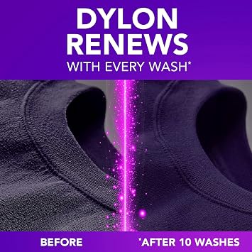 Dylon Dark Detergent + Sport Pack of 2 (30 Wash Loads) total 60 Load | Liquid Laundry Detergent for Active Wear Clothes & for all Black & Dark Clothes, renewing in every wash with optimal results