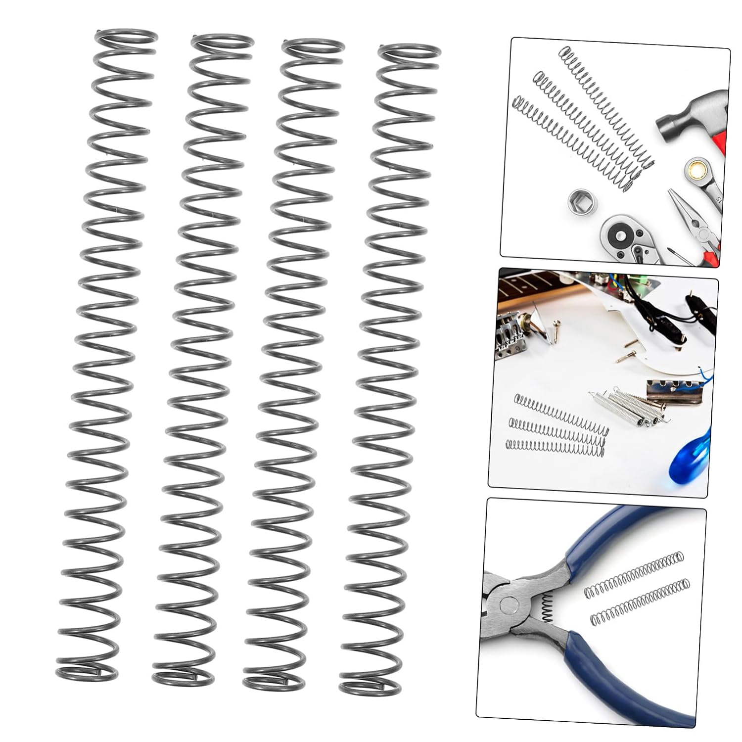 10pcs Compression Springs for Mechanical Projects Standard Coils Wire Diameter and Outer Diameter for Repairs and DIY Applications
