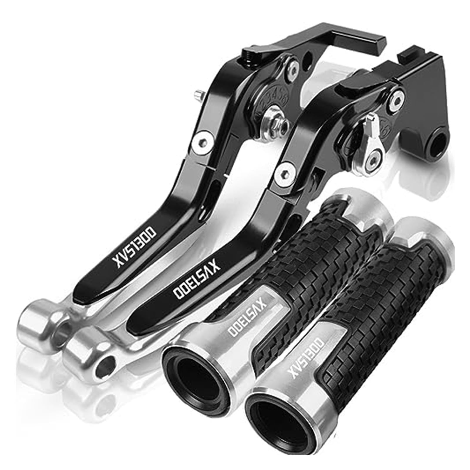 Asddllnn 9 For Yamaha Xvs1300 Xvs 1300 Xvs-1300 Xv S1300 Xv-S1300 2015 2016 2017 Motorcycle Brake Clutch Lever Handlebar Handle
