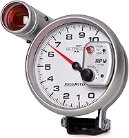 Vista 4 de Auto Meter 4999 Ultra-Lite II 5" 10000 RPM Pedestal Mount Shift-Lite Tacómetro