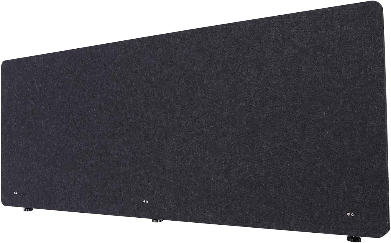 Desk Divider Soundproof Desk Privacy Panel Freestanding