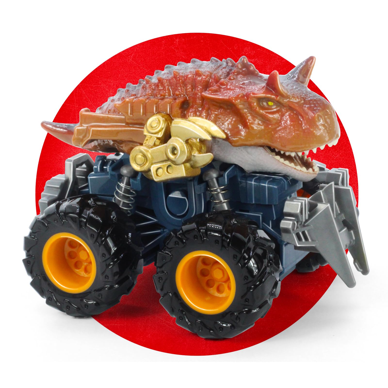 Amazon.com: Oriate Friction Powered Dinosaur ATV Toy Cars for