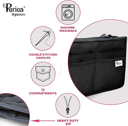 Miniatura 4 de Chelsy Premium - Bolsa rígida o organizador (mediano, morado)