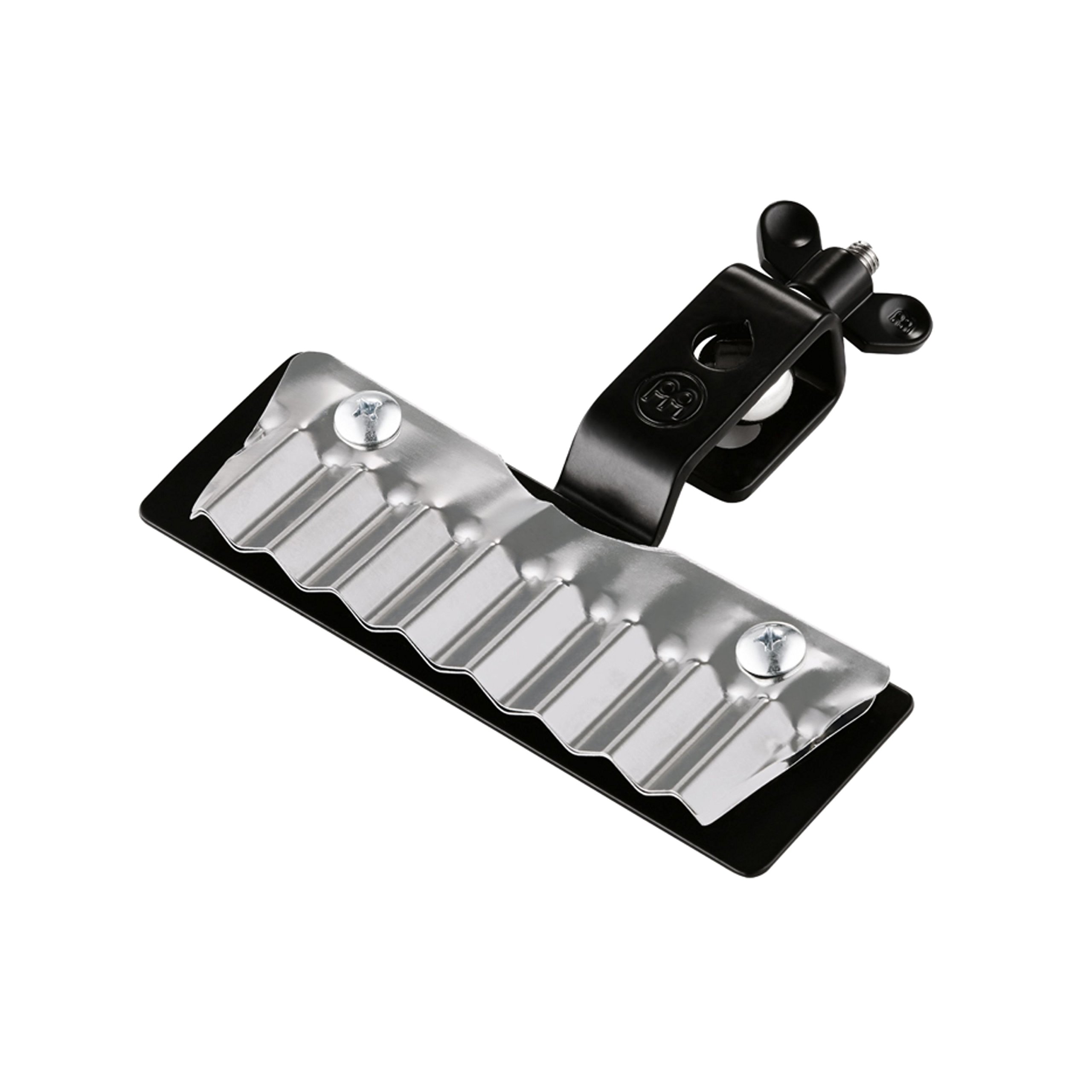 Meinl Crasher for Percussion Rigs and Drum Set, Medium Size-NOT MADE IN CHINA-Guiro Style Steel Playing Surface and Standard 3/8" Eye Bolt Mount, 2-YEAR WARRANTY, (CRASHER-M) (CRASHER-M)