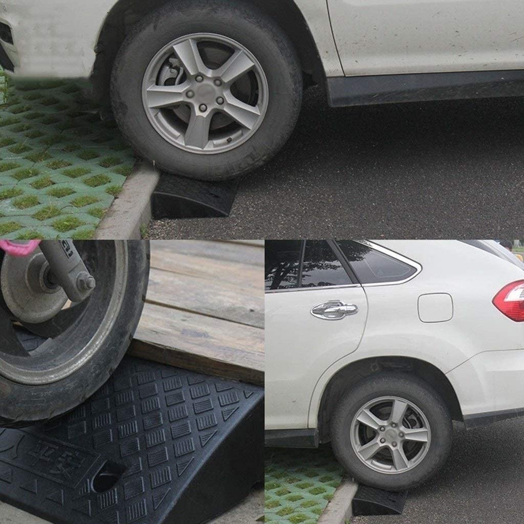Skuter rampy bezpieczeństwa, lekkie plastikowe rampy mata Patio mata ogrodowa strona główna staruszek niepełnosprawny rampy dla wózków inwalidzkich wysokość: 7CM