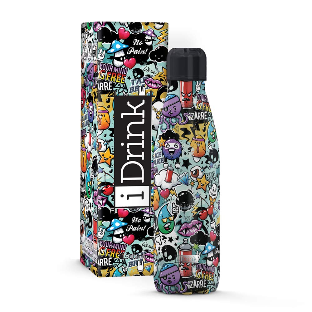 I-Drink Botella térmica Panda 750 ml, Metal — view 25