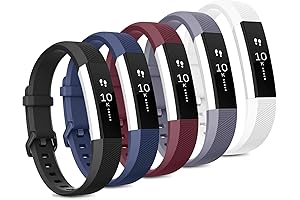Sport Bands Compatible with Fitbit Alta HR Bands - [5 Pack]