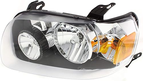 Evan Fischer Faro delantero lateral del conductor y del pasajero para Ford Escape 2005-2007 halógeno con bombillas sustituye a # 7L8Z13008A,