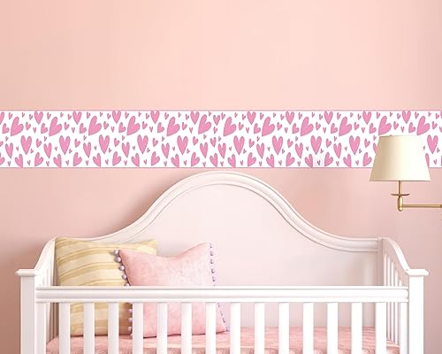 Vista 77 de FLFK Calcomanías de pared para despegar y pegar, para habitación de los niños, calcomanías de peces bajo el mar, 4 x 240 pulgadas (azul)