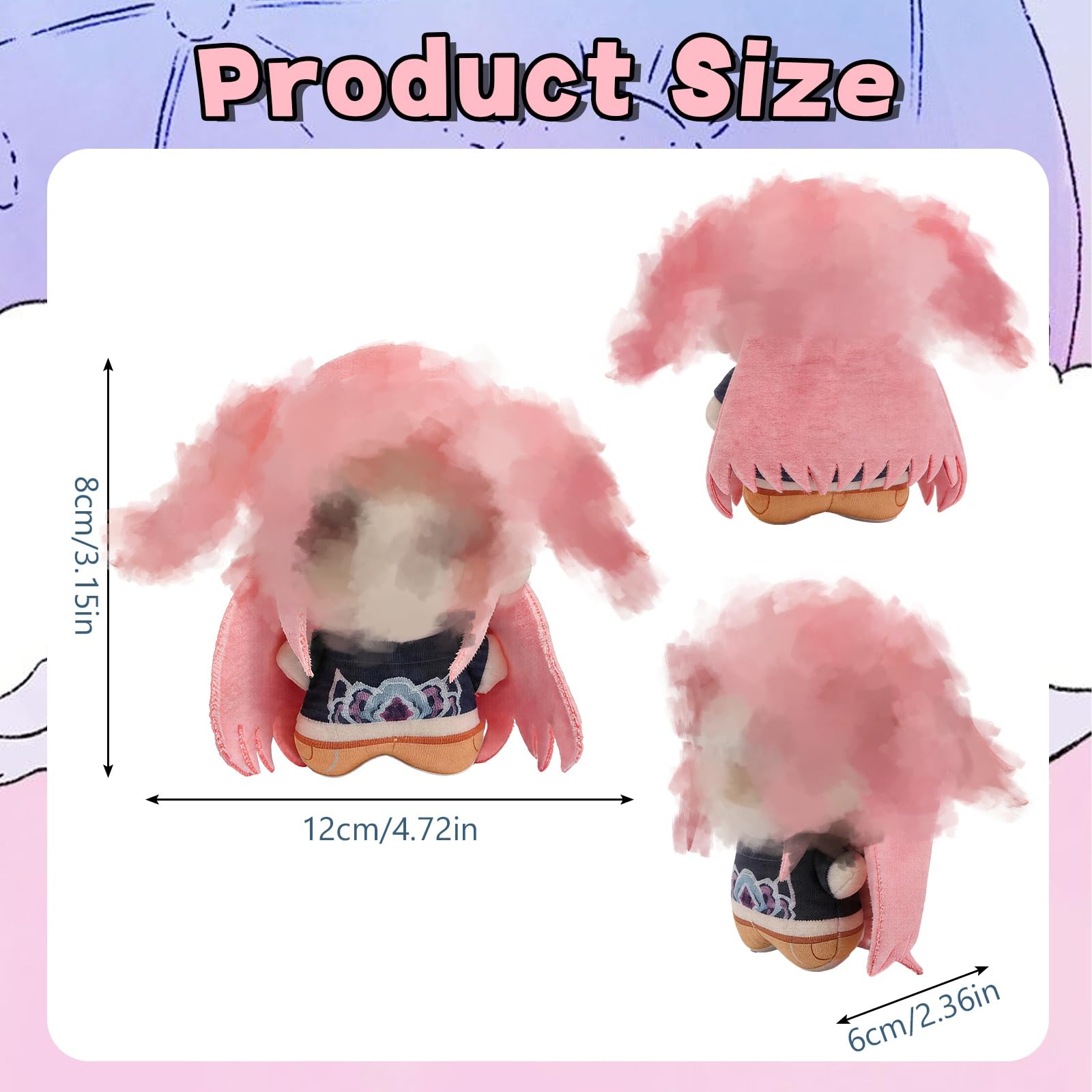Ainvliya Toyfigure Plushies for Girls Cute K pop Plushie Collectible Stuffed for Boys Girls Adults Hunters Fans Birthday Gift and Desktop Decor Plush Toy for Kids Plush Collectors - Image 2