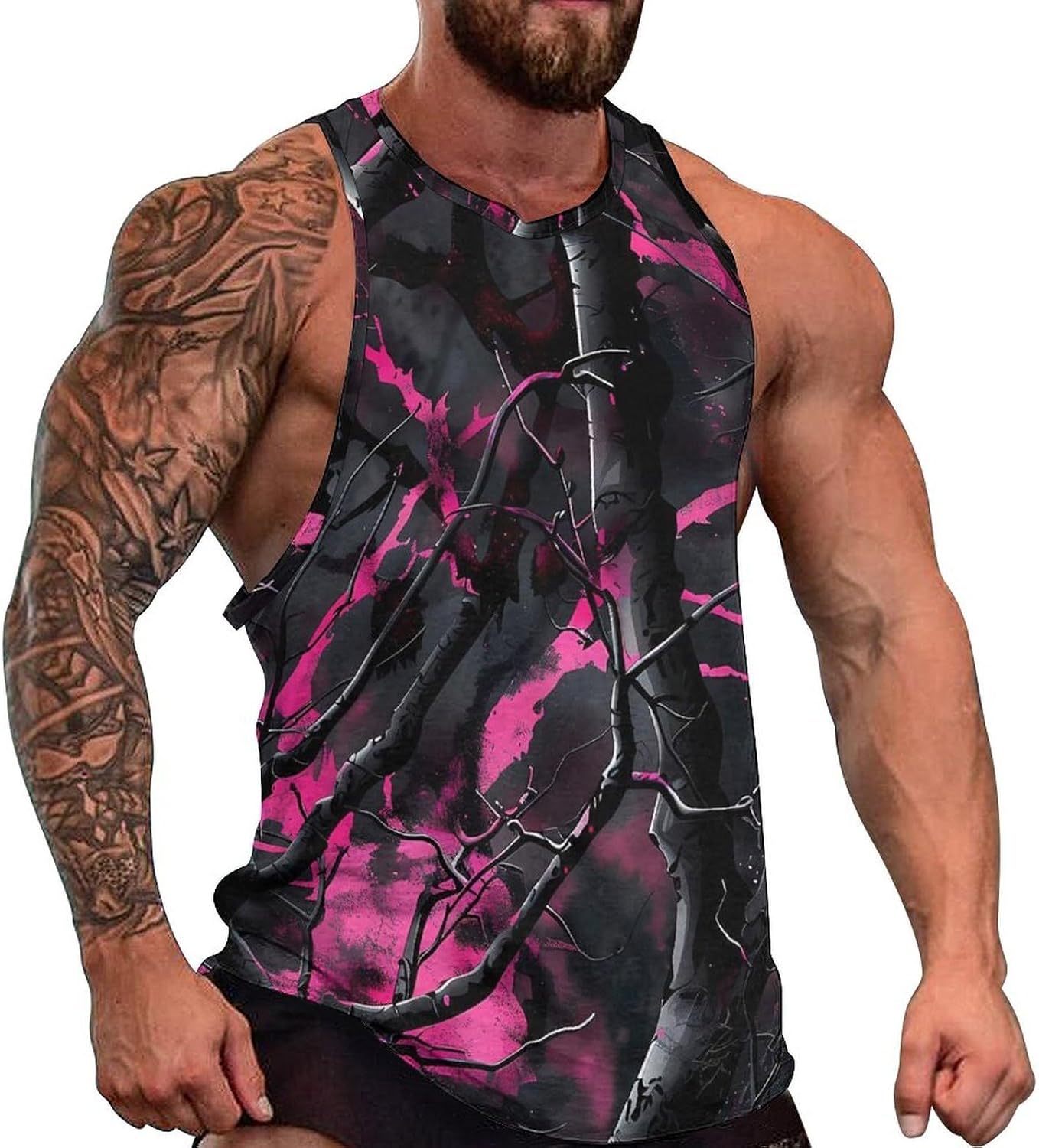 Muddy Women Camouflage Hunting Mens Tank Tops Sleeveless Muscle Shirts Beach Casual Gym Shirt Vest Tee Tops