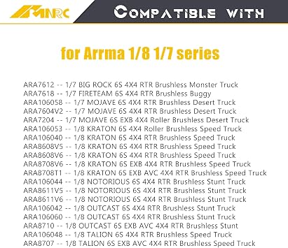 EXB 43T 10T Differential Diff Gearbox Kit for Arrma 1/7 Limitless Fireteam Infraction Mojave 6S 1/8 Typhon Kraton Outcast Talion Notorious Series Upgrades Part 2PCS