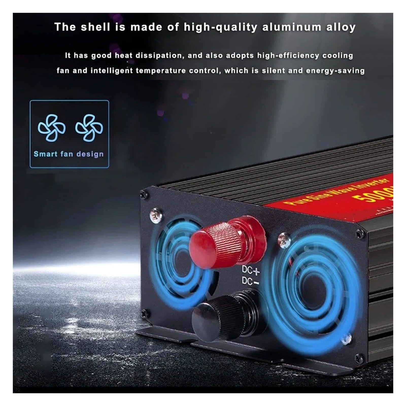 Transformador Voltaje 12 V/24 V CC A 110 V/220 V CA 2000 W 3000 W 4000 W 5000 W Convertidor Potencia Inversor Solar Inversor Onda Sinusoidal Pura Convertidor(3000W,60V,220V-230V 50HZ)
