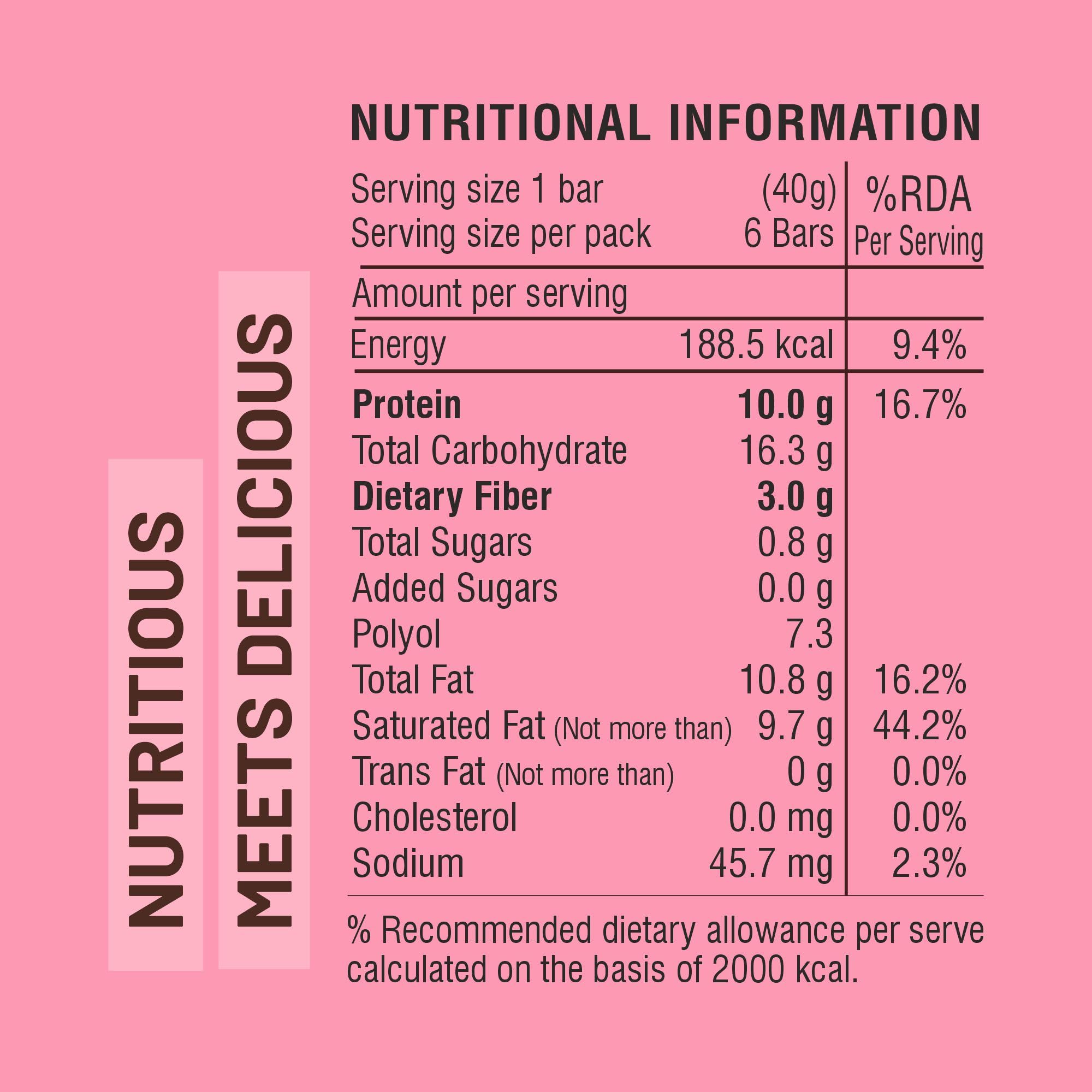 RiteBite Max Protein Strawberry Truffle 10g Protein Millet Wafer Bars (Pack of 12), No Maida, No Palm Oil, Zero Added Sugar, Crunchy Wafer Snack, 480g — Amazon image 7