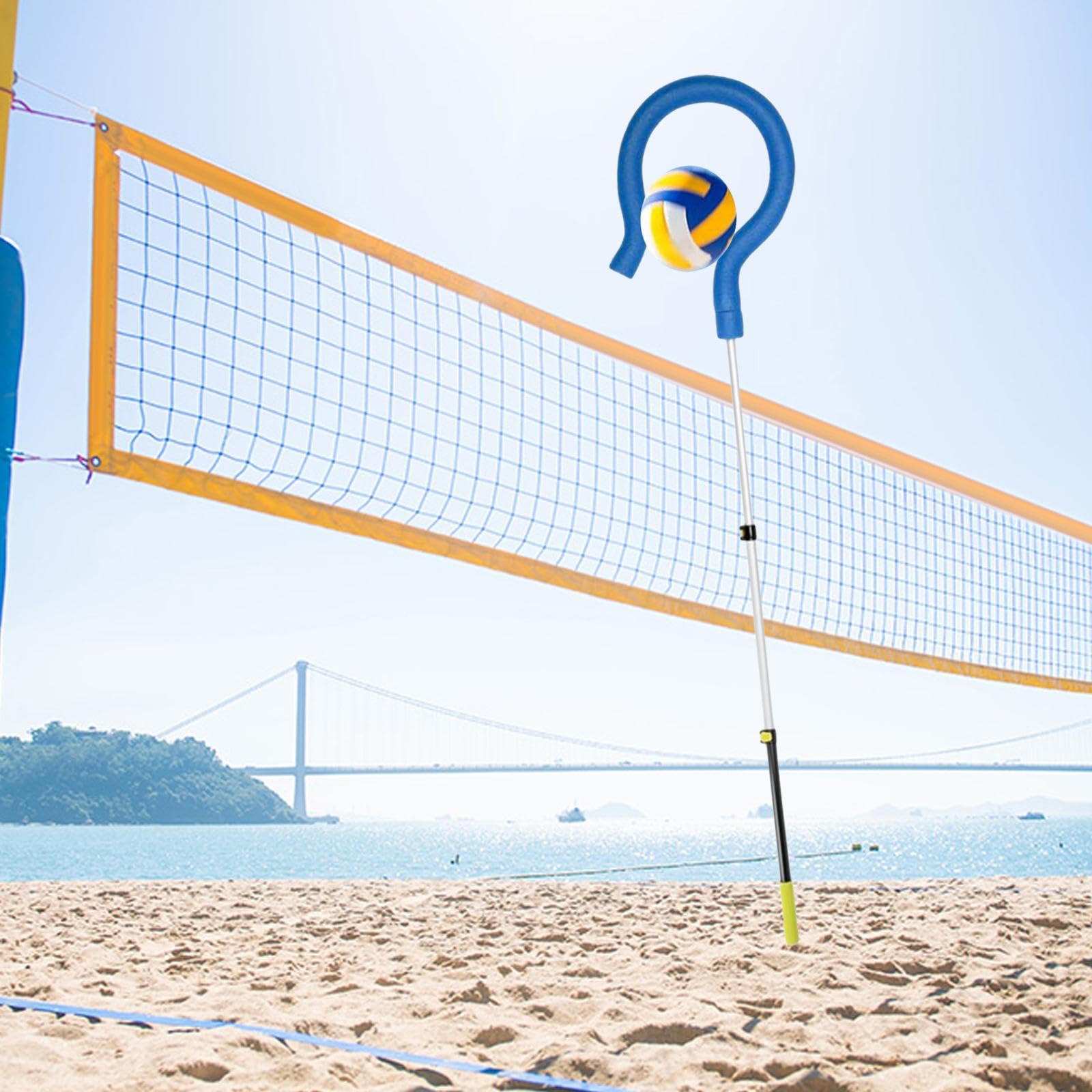 Strumento di pratica di pallavolo Attrezzatura di addestramento di pallavolo regolabile