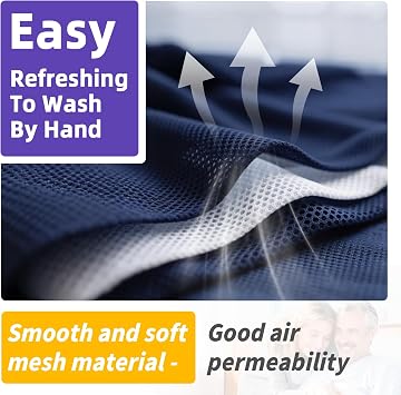 Tracheostomy Neck Stoma Cover with Adjustable Strap,Breathable Laryngectomy Cover-Neck Trachea Protector for Tracheostomy Care (Navy&Khaki&Purple-3Pcs, Small)