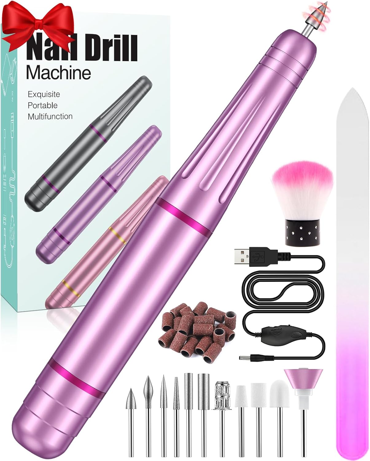 Electric Nail Files, Professional Nail Drill for Acrylic Gel Nails