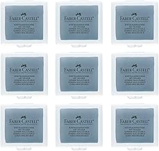 Faber-Castell 205051 - Art Eraser 127220 Kneaded Eraser, Grey, 9 Pieces